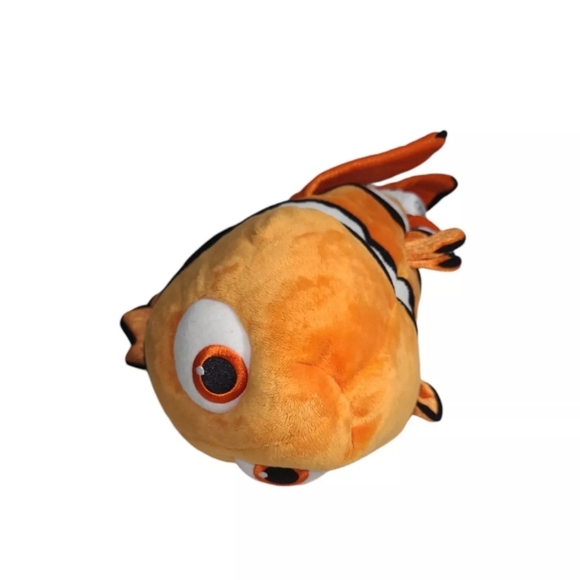 Disney Store Authentic Original Finding Nemo Plush Clown Fish 18" L Stuffed Toy - Picture 4 of 7